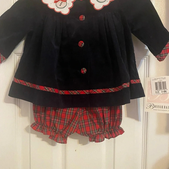 NWT Bonnie Baby Holiday Diaper Set - Picture 5 of 10